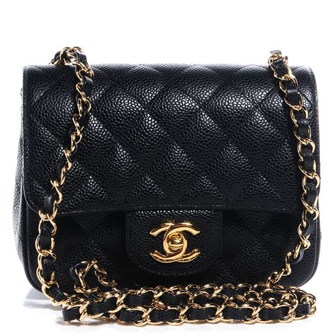 chanel mini flap bag caviar black|Flap Bags .